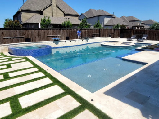 A custom pool offers endless possibilities for